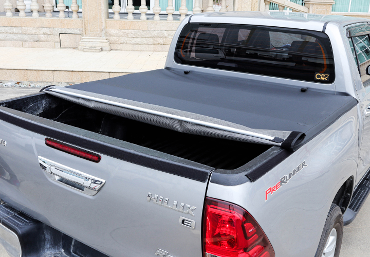 Soft Tonneau Cover — Aluminum Rails